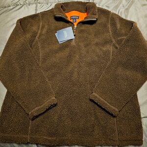 Lands End sherpa pullover
